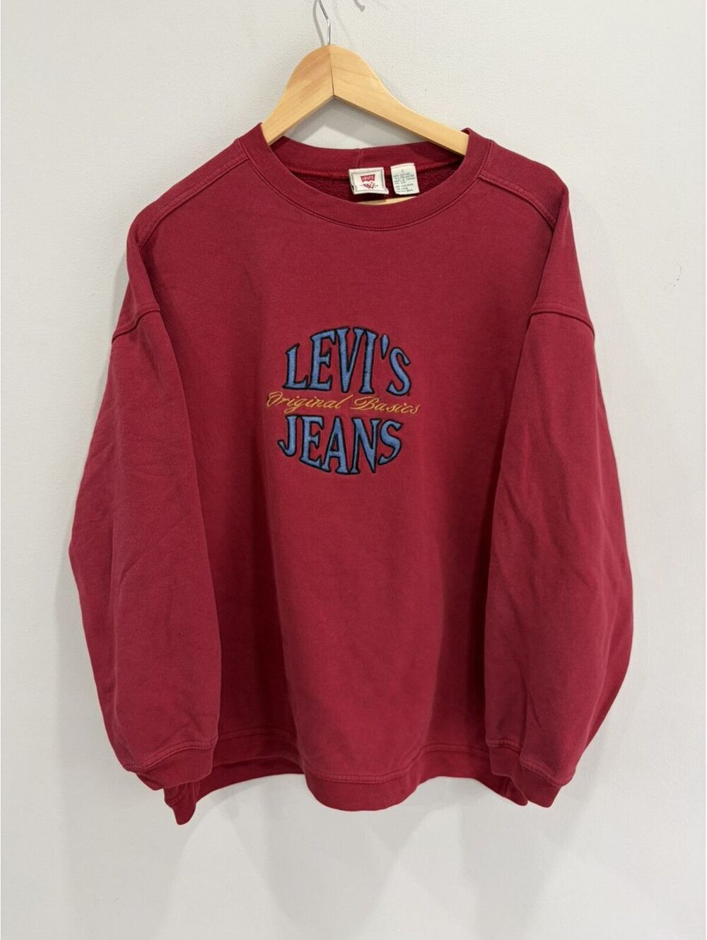 Vintage Womens Levis Sweater Sweatshirt crewneck